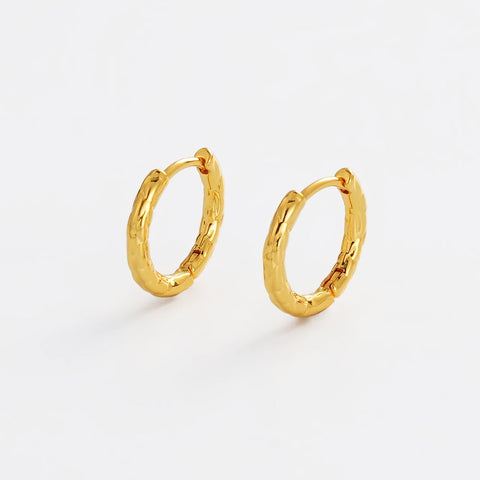 Lily Hoop - Small Gold