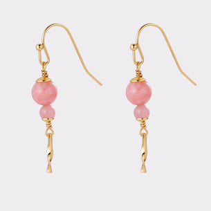 Aria Hook Earring - Pink
