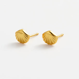 Shelly Stud - Gold

