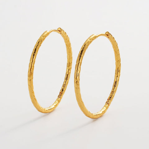 Lily Hoop - Large Gold