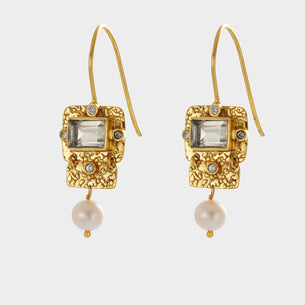 Zarla Imogen Earring - Gold
