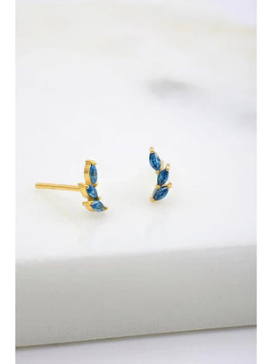 Emily Stud Earring Sapphire