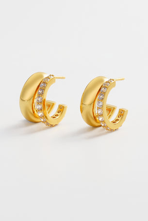 Zoe Hoop - Gold