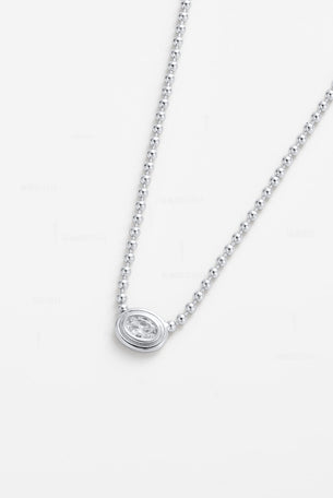 Zoe Necklace - Silver