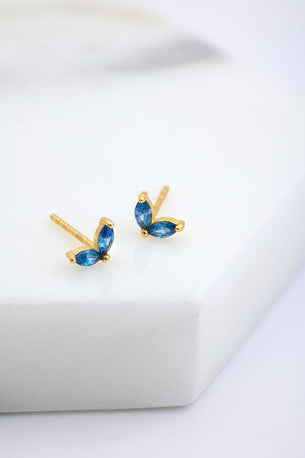 Scarlette Stud Earring - Sapphire