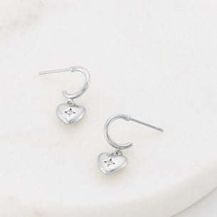 Zafino Boston Hoop - Silver