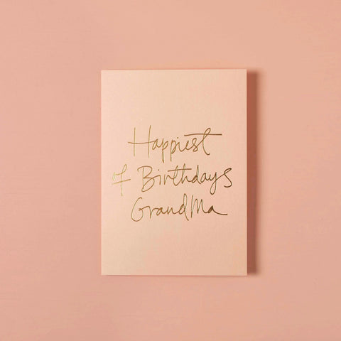 Happiest of Birthdays Grandma