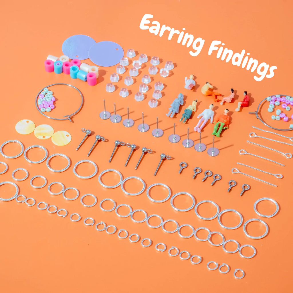 Neon Earring DIY Kit (7-8 pairs)