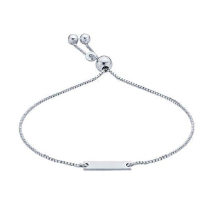 itutu Sterling Silver Tag Bracelet