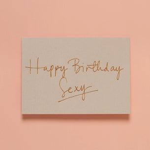 Greeting card Happy Birthday Sexy