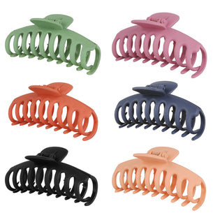 Large Claw Hair Clips COloured