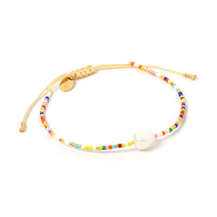 Marley Gold and Pearl Bracelet arms of eve