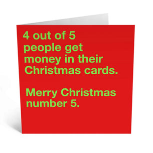4 out of 5 People (Christmas)
