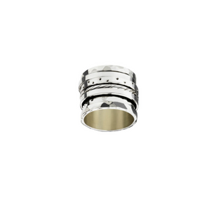 ICHU Sterling Silver Israeli Spinner Ring