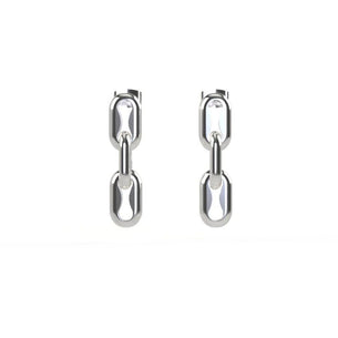 Rosie Link Earrings - Silver