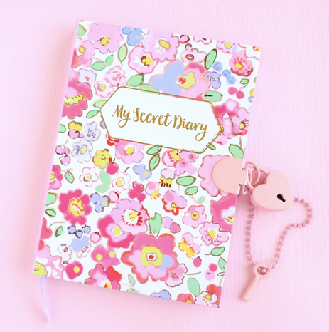 Petite Fleur Secret Floral Girls Diary