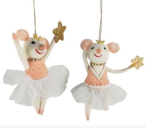 Ballerina Mice Decoration