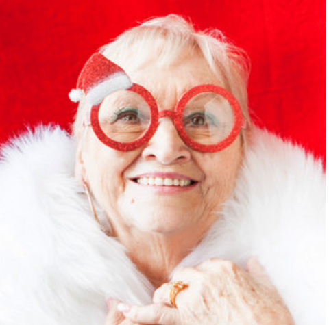 Christmas Glasses - Santa Claus