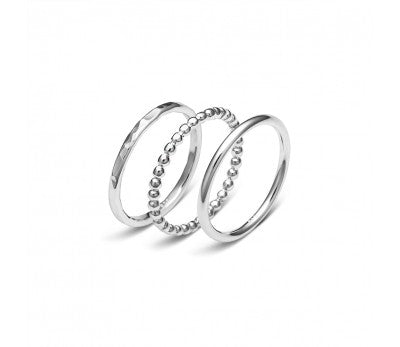 Sterling Silver Ring Set (3)