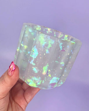 Iridescent Bubble Catch-All Cup