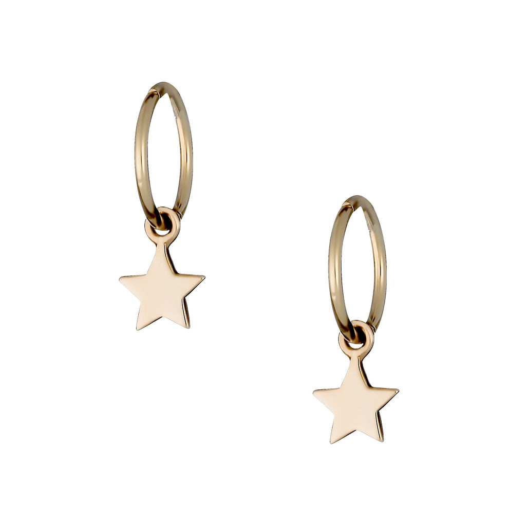 itutu Gold Star Earrings