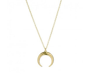 itutu Gold Moon Necklace