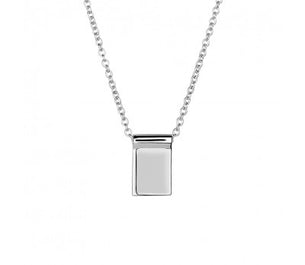 itutu Sterling Silver Tag Necklace