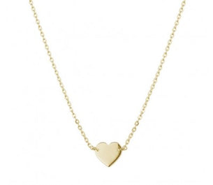itutu Gold Heart Necklace