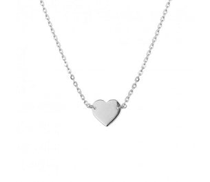 itutu Silver Heart Necklace
