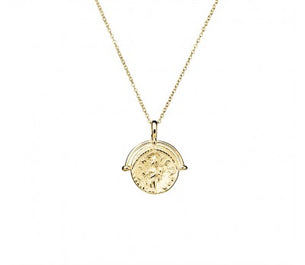 itutu Gold Coin Necklace