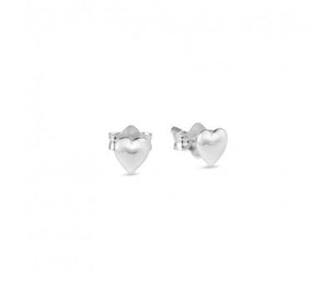 itutu Sterling Silver Studs - Puffy Hearts